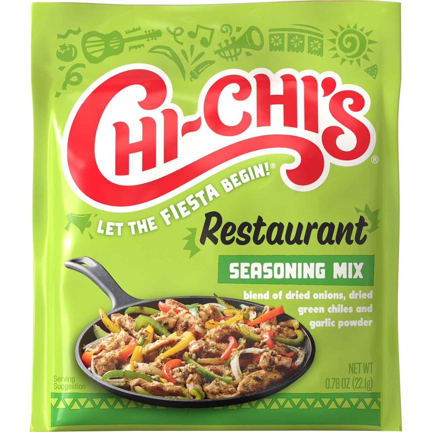 CHI-CHI’S Restaurante Style Seasoning, 24 Pack