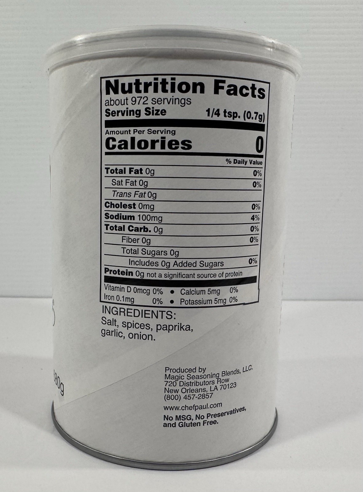 Chef Paul Prudhomme’s Magic Seasoning Blends Blackened Redfish Magic 24 oz.