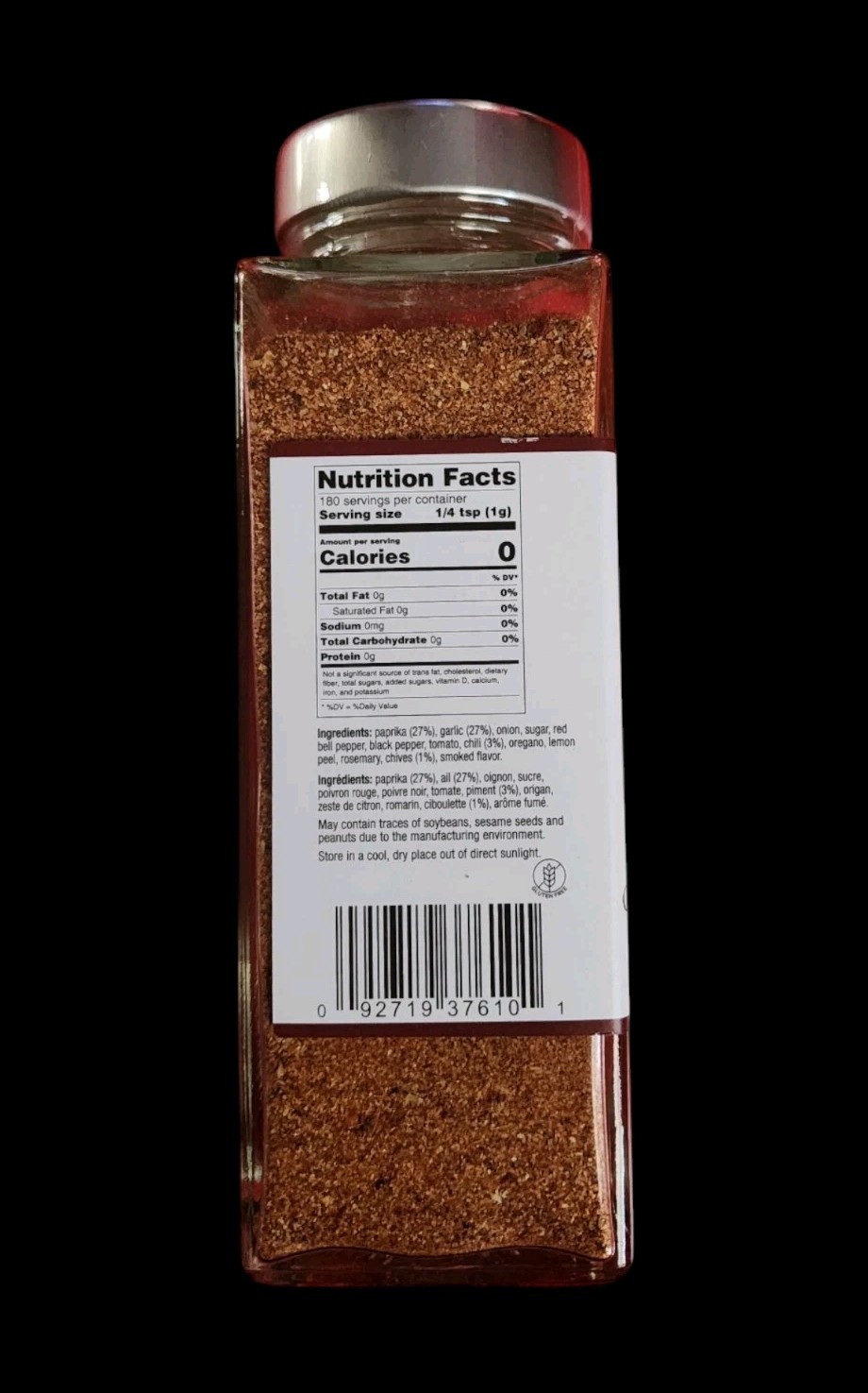 《NEW》The Gourmet Collection Spice Blends Smoked Paprika Garlic, Chili & Chives