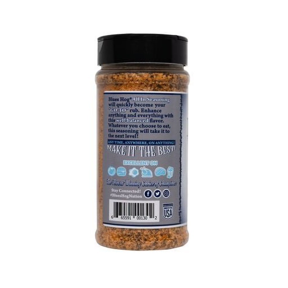 Gourmet All Natural All-Purpose BBQ Seasoning Rub Gluten-Free 12 oz