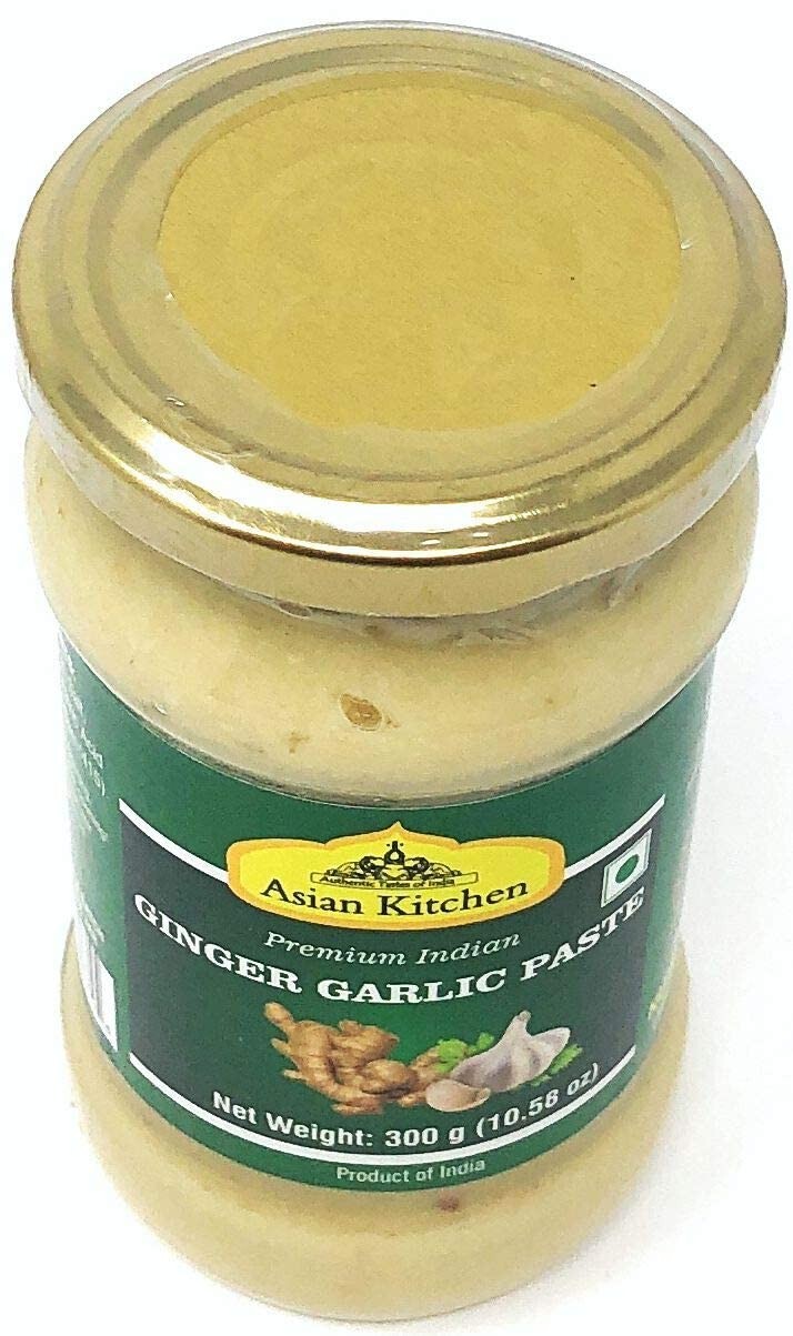 Asian Kitchen Ginger-Garlic Cooking Paste 10.58oz (300g) ~ Pack of 6