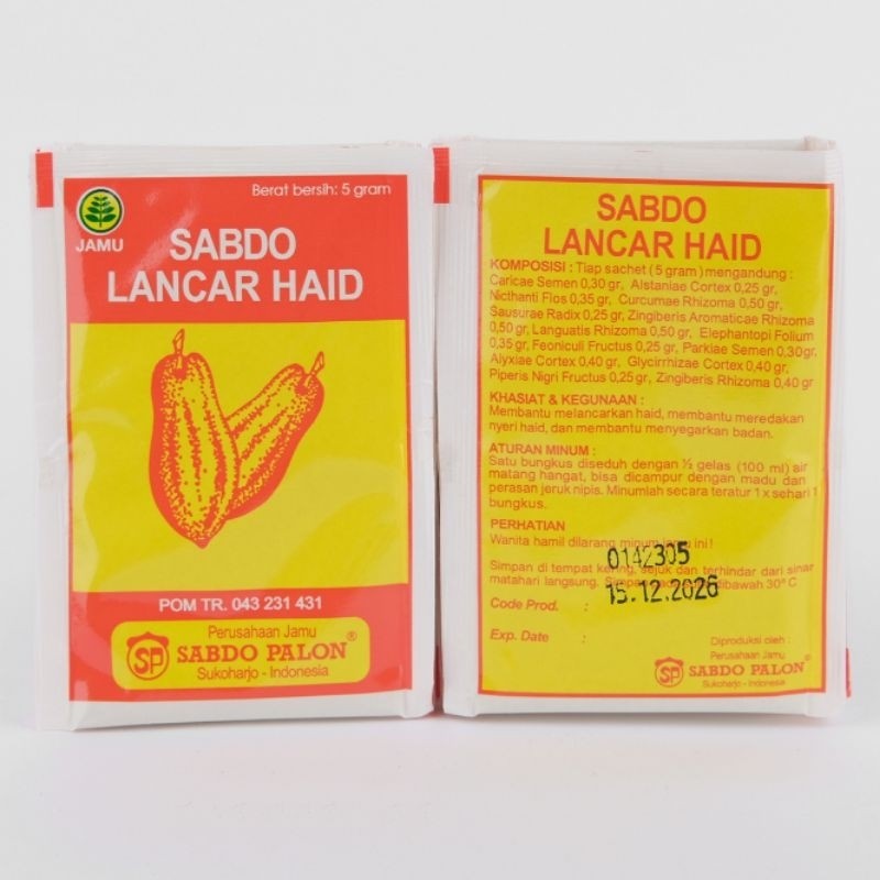 Sabdo Lancar / Kates 10 Sachets Botanical Ingredient Craft Blending
