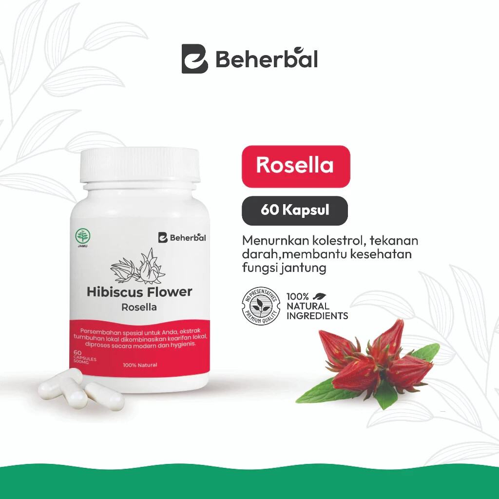 Rosella Caps Natural Organic Herbs Spices Fresh Pure Hygienic Premium