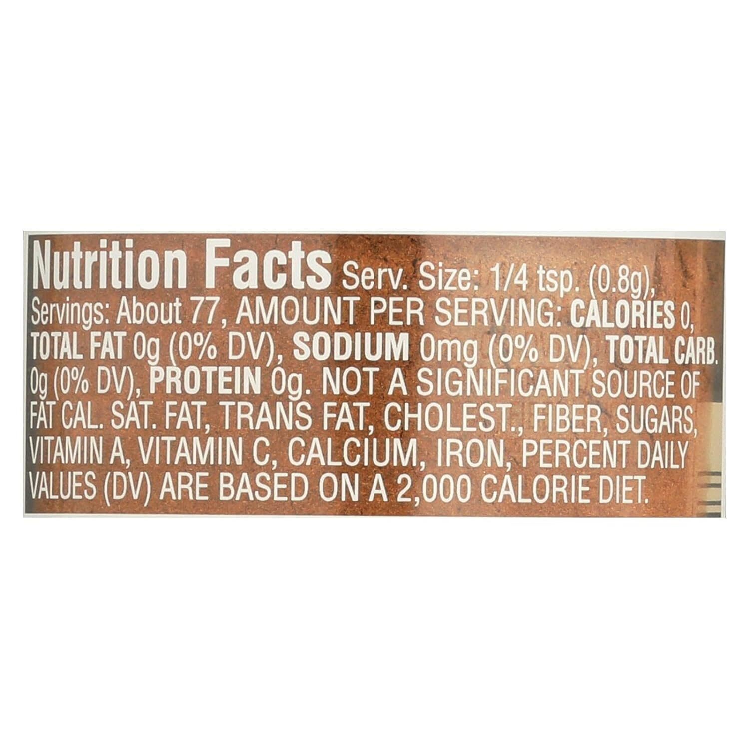 Morton & Bassett And 100% Organic Ground Cinnamon 2.2 Oz