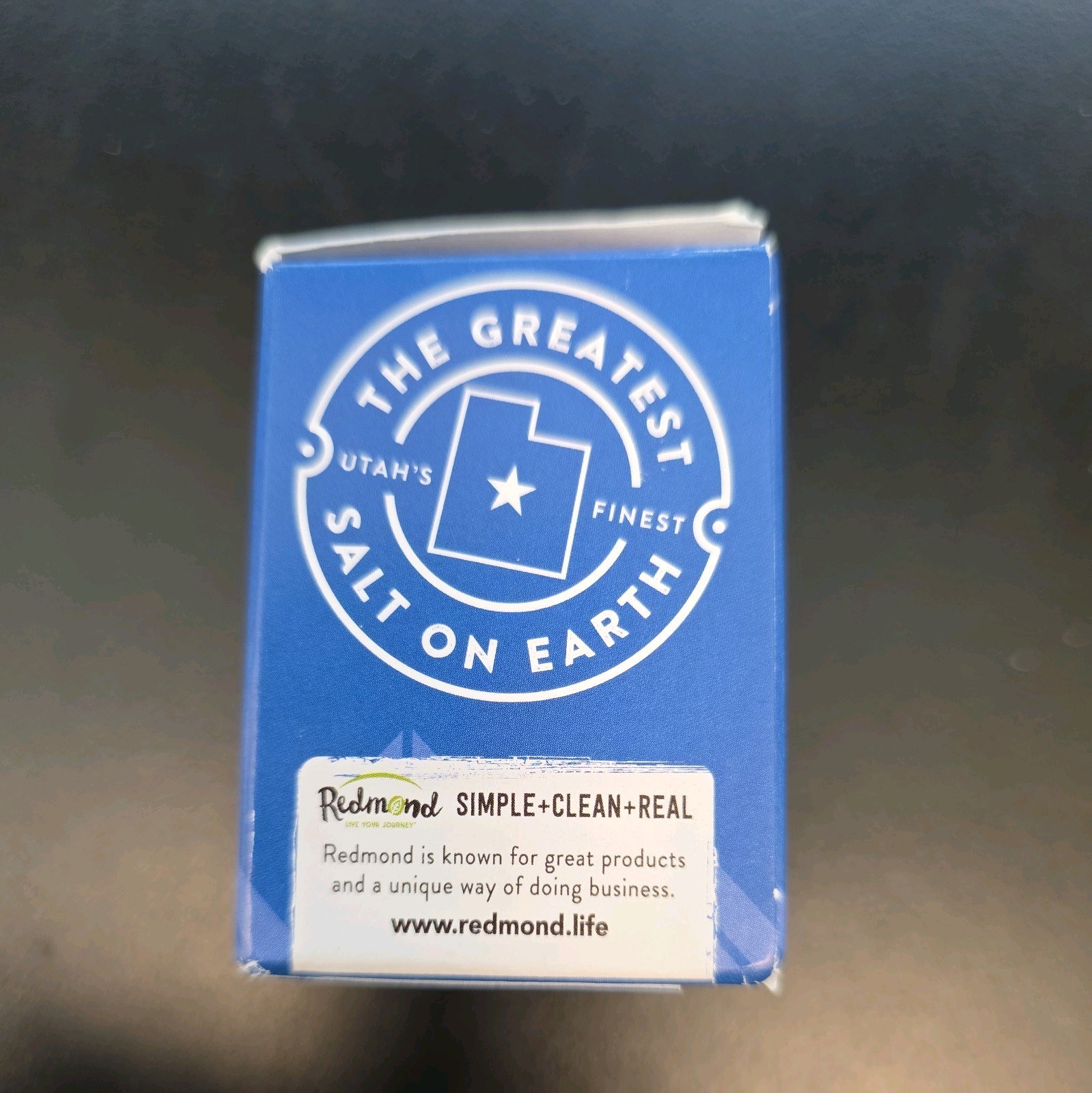 Redmond Real Ancient Fine Sea Salt. NEW SEALED. Set of 6 Pocket Shakers.