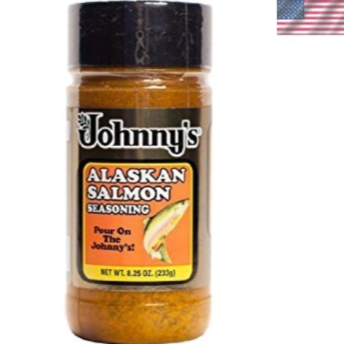 Versatile Alaskan Salmon Seasoning Blend 8.25 oz – Perfect for Grilling & Baking