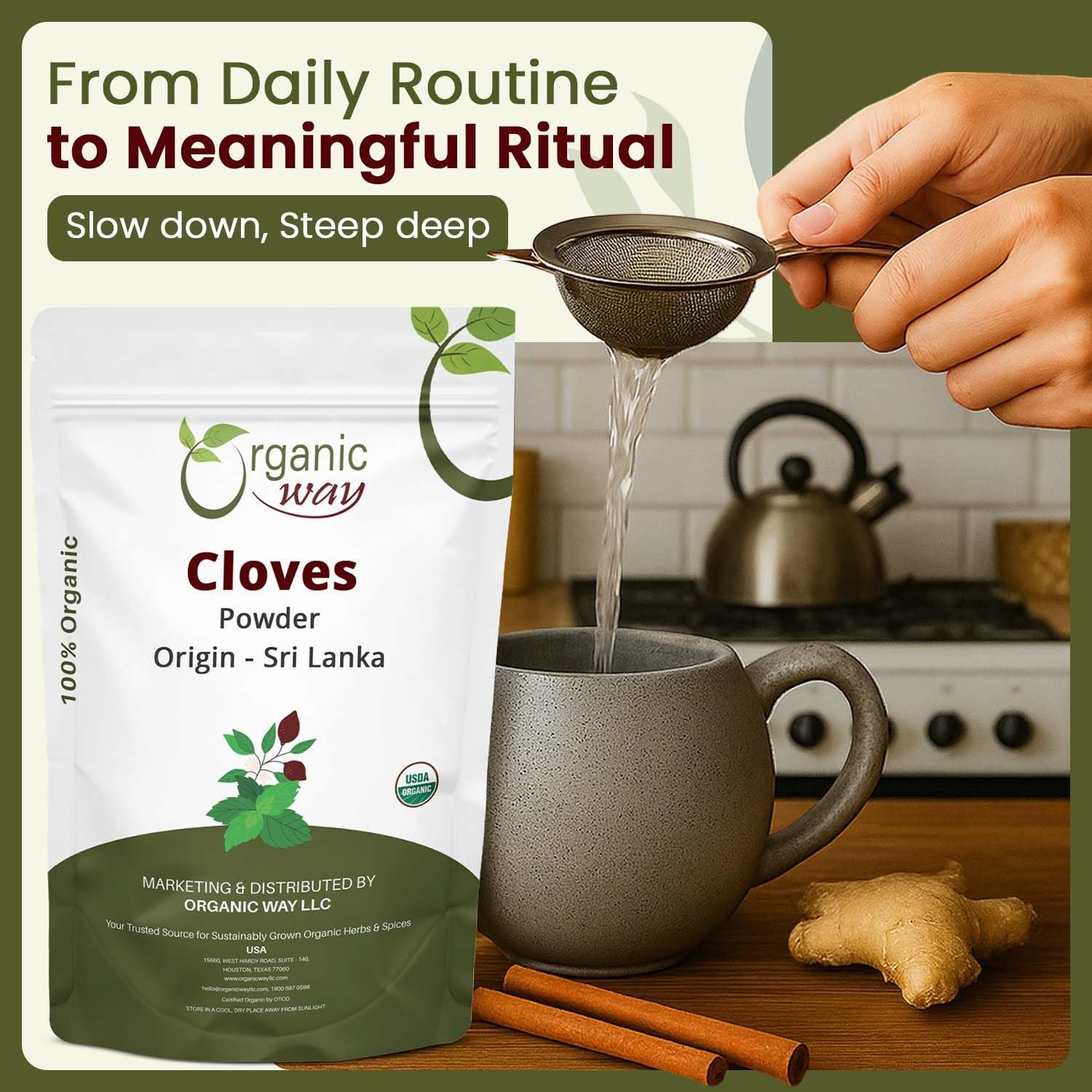 Premium Cloves Powder (Syzygium aromaticum) – Aromatic Spice | Organic & Kosh…