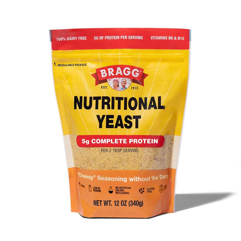 Bragg Premium Nutritional Yeast Seasoning – Vegan, Gluten Free – Good Source …