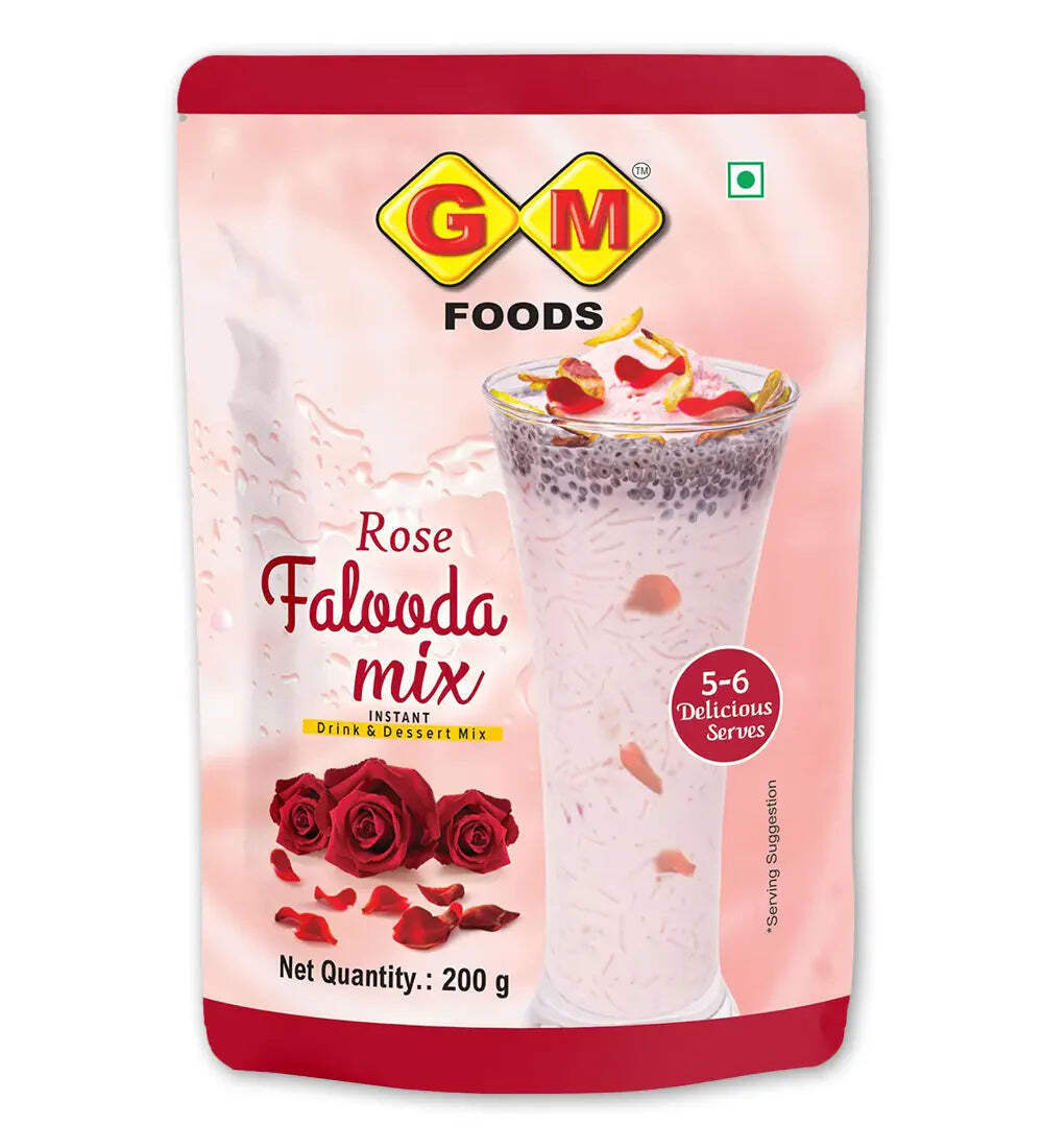GM Foods Rose Falooda Mix 200 Gram