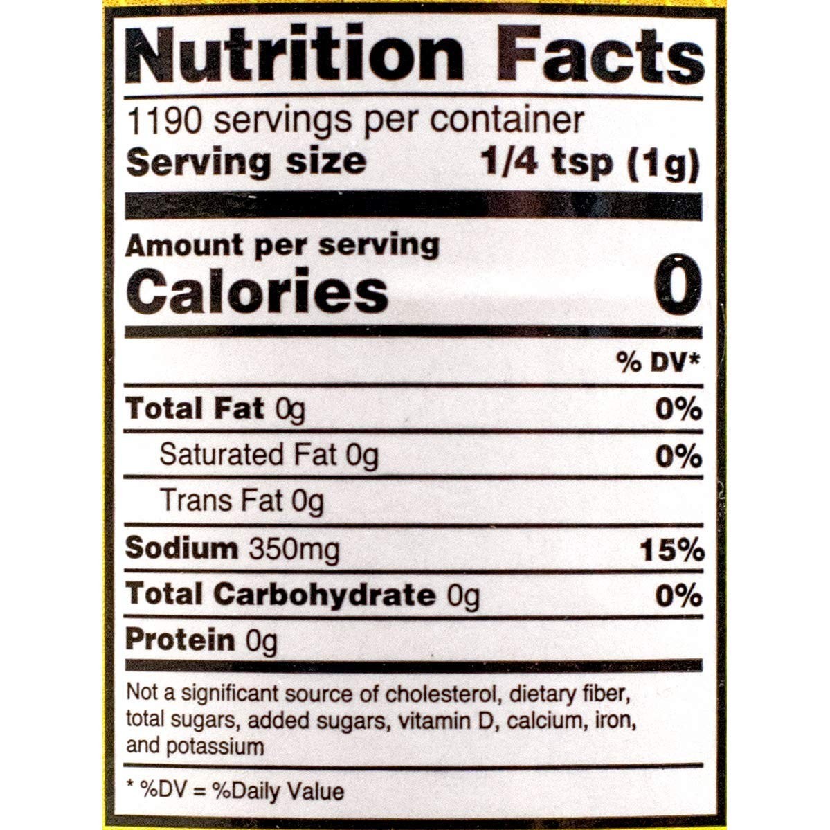 Seasoning Salt, No Msg, 42 Oz