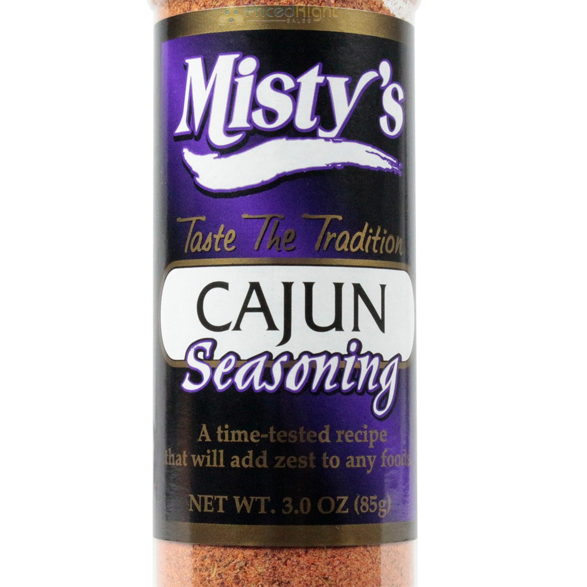 Misty’s Steakhouse Cajun Seasoning Gluten Free No MSG 3 Ounce Shaker Bottle