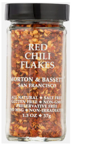 LOT OF 12 Morton & Bassett And Seasoning Chili Flakes Red 1.3 Oz BB: 04/29/25