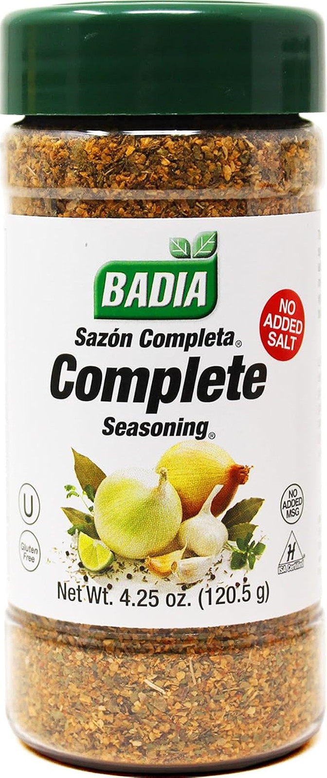 Complete Seasoning Salt-Free, 4.25 Oz – All-Purpose Spice Blend of Garlic, Onion