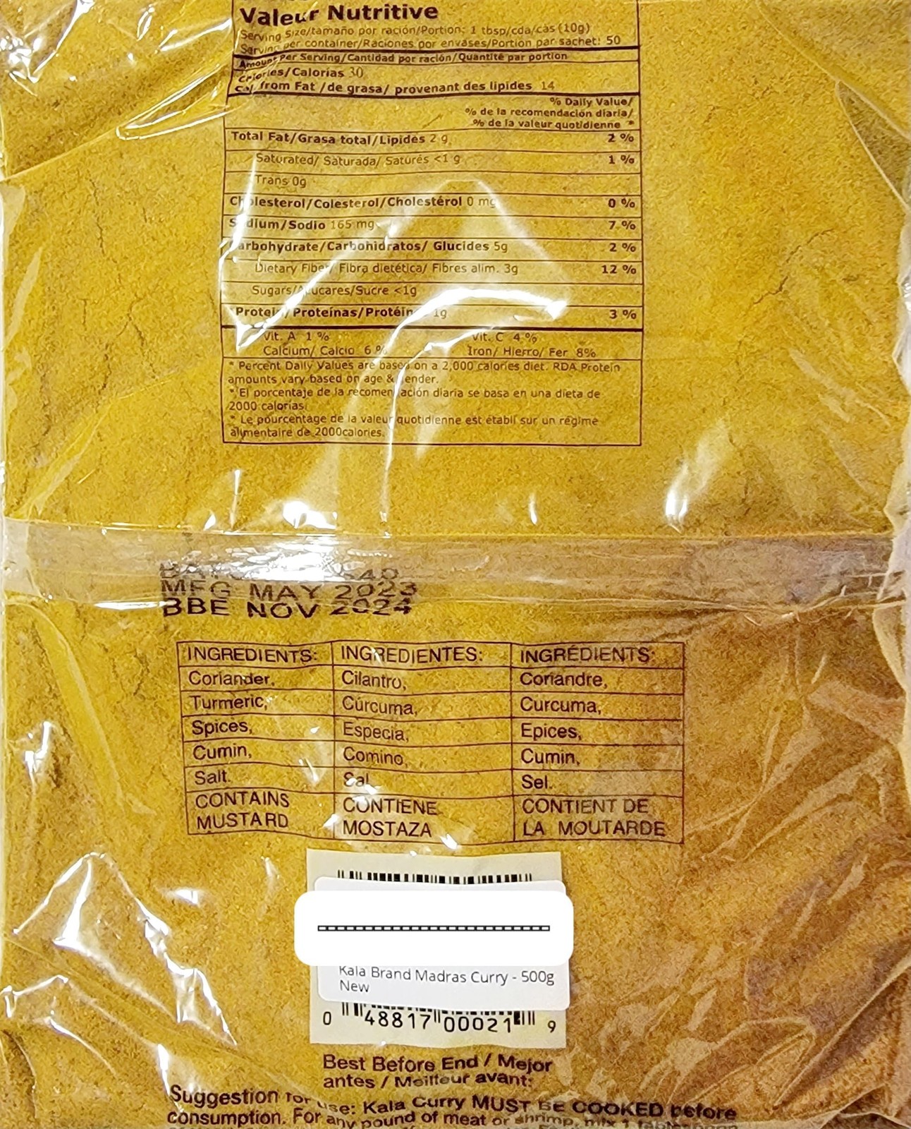 Madras Curry – 500g