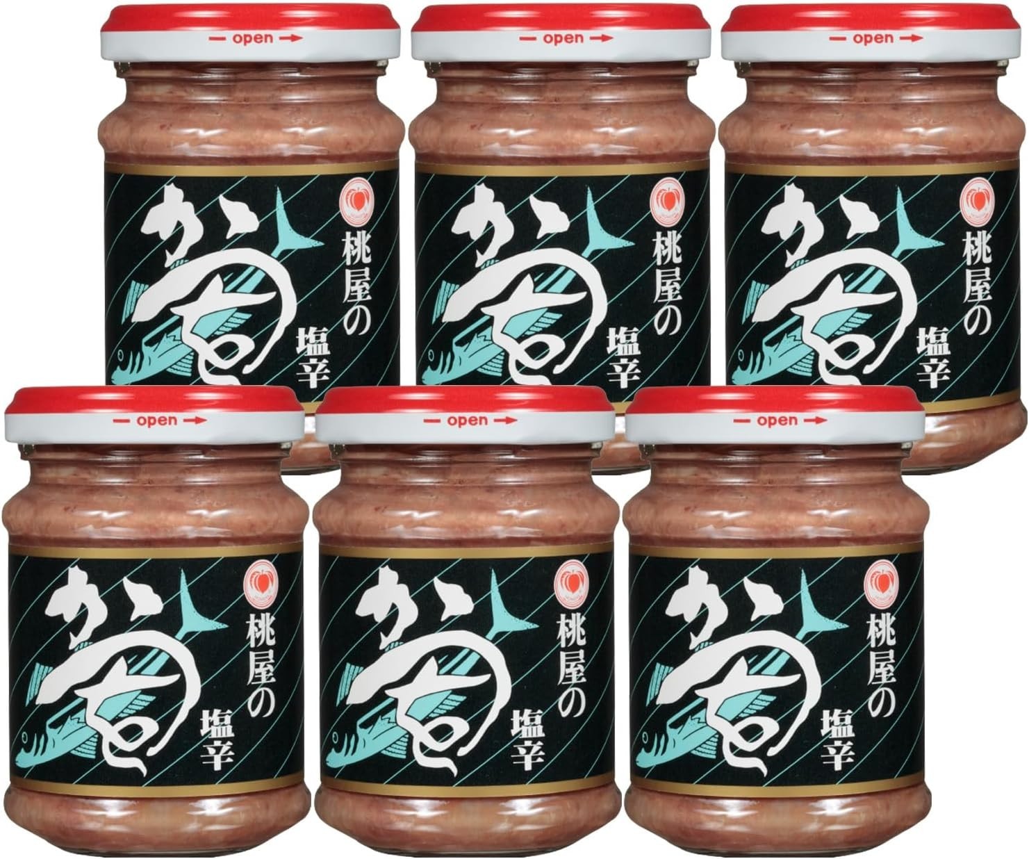 Momoya Salted Bonito Rice seasoning 110g x 6 pieces Katsuo Shiokara
