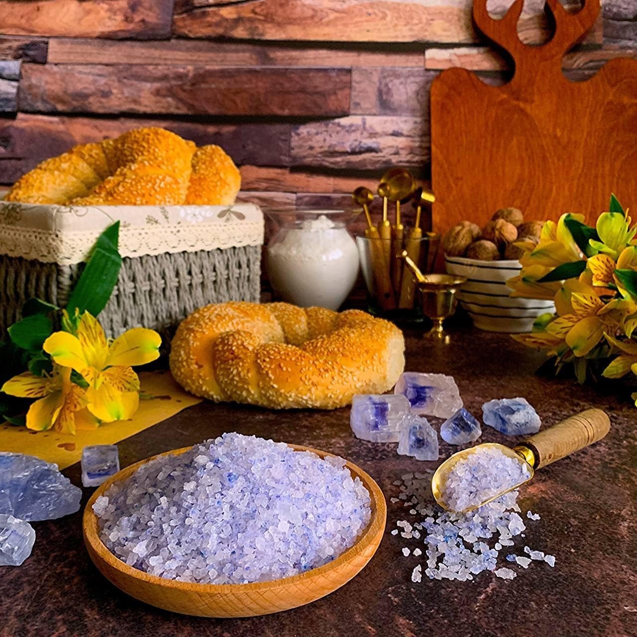 Ancient Blue Salt – Rare Mineral Treasure | High Potassium, Low Sodium, Pure & U