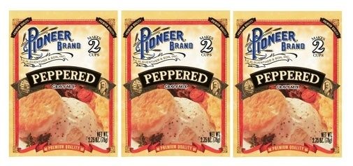 Pioneer Brand Peppered Gravy Mix 6 Pack