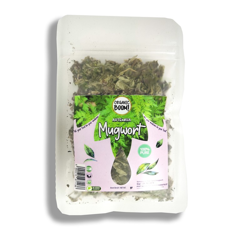 Mugwort Leaf 25g dried herbal tea botanical for aroma ritual