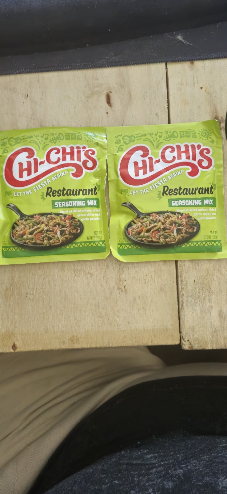 2-Pack CHI-CHI’S Restaurant Seasoning Mix | 0.78 oz Each | Fresh | Exp 03/2028