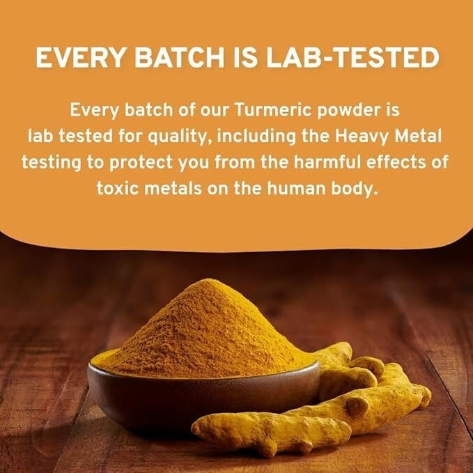Organic Fresh Ceylon Turmeric Powder 100g–Direct from Farm, Pure & Vibrant Spice