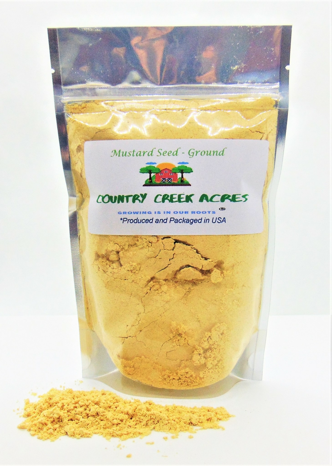 12 oz Ground Mustard Seed Powder- A Versatile Ingredient – Country Creek LLC