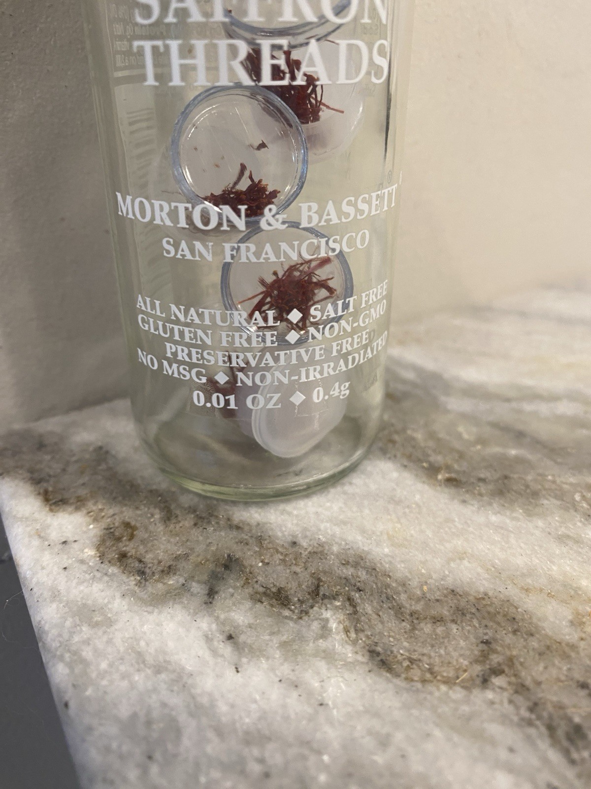 Morton & Bassett Saffron Threads Spice Brand New