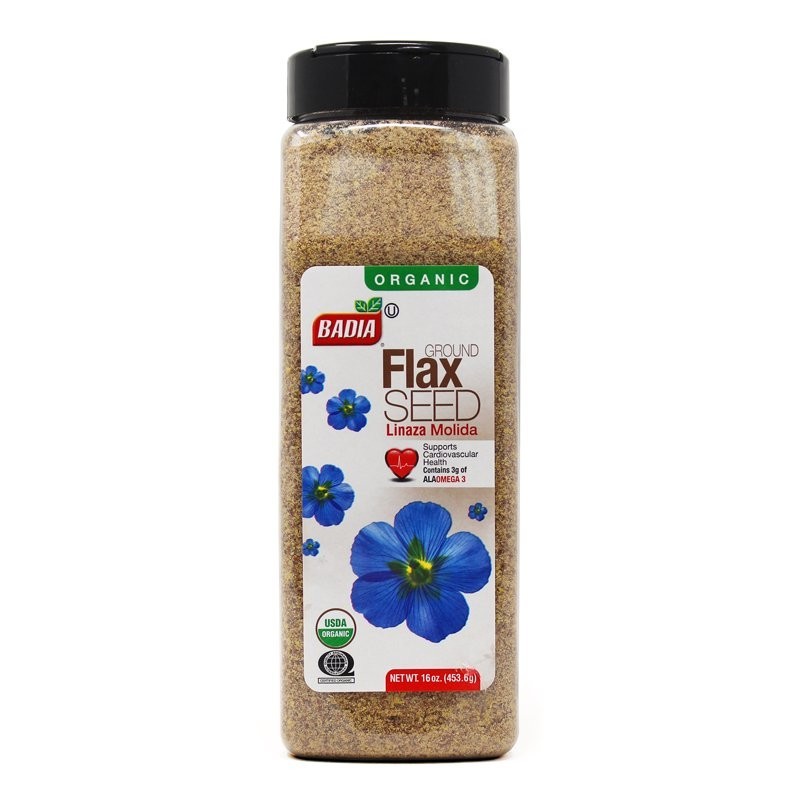 Organic Flax Seed, Ground, 16-Ounce