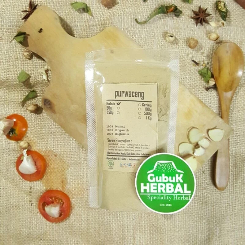 Purwaceng Powder Natural Organic Herb Spice Fresh Pure Hygienic Premium