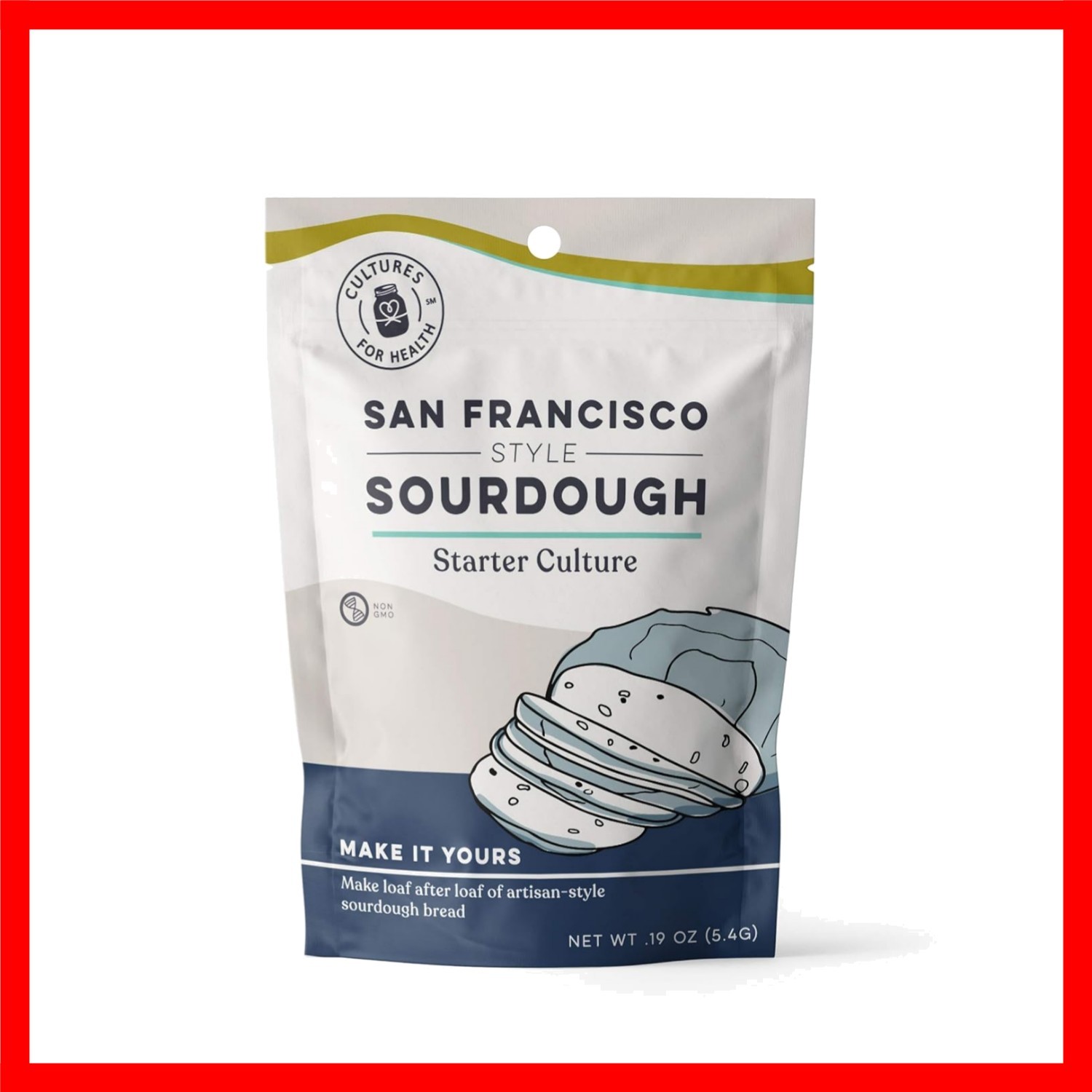 San Francisco Sourdough Starter Kit – Heirloom, Non-GMO, Beginner-Friendly