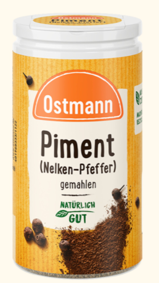 Ostmann Allspice Ground Pimento Exp 12/2027 Nelken-Pfeffer 35g Shaker FREE SHIP