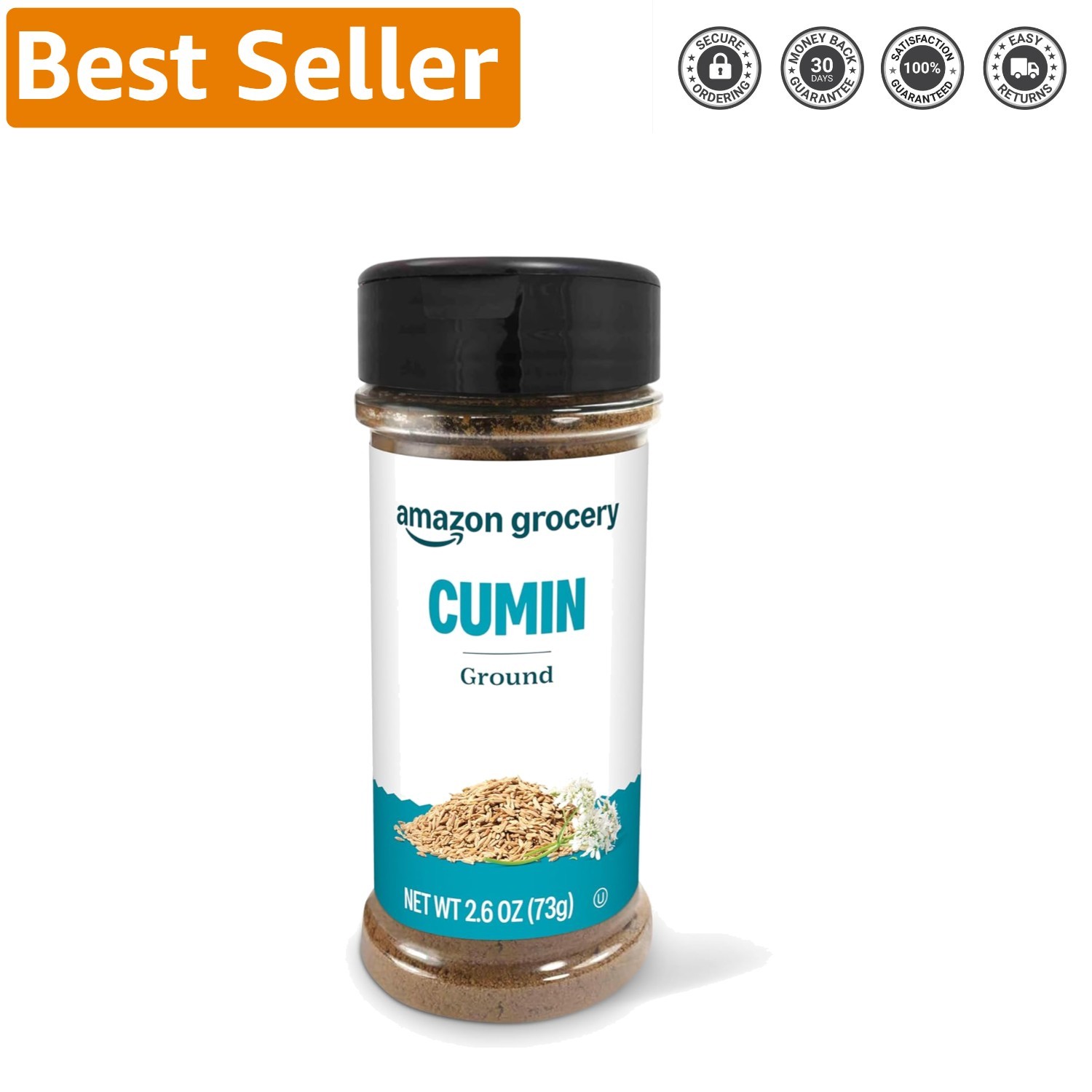 2.6 Oz Happy Belly Ground Cumin – Trusted Quality for Delicious Meals