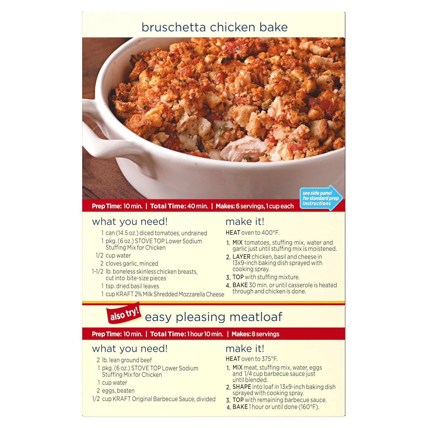 Low Sodium Chicken Stuffing Mix ,6 Oz