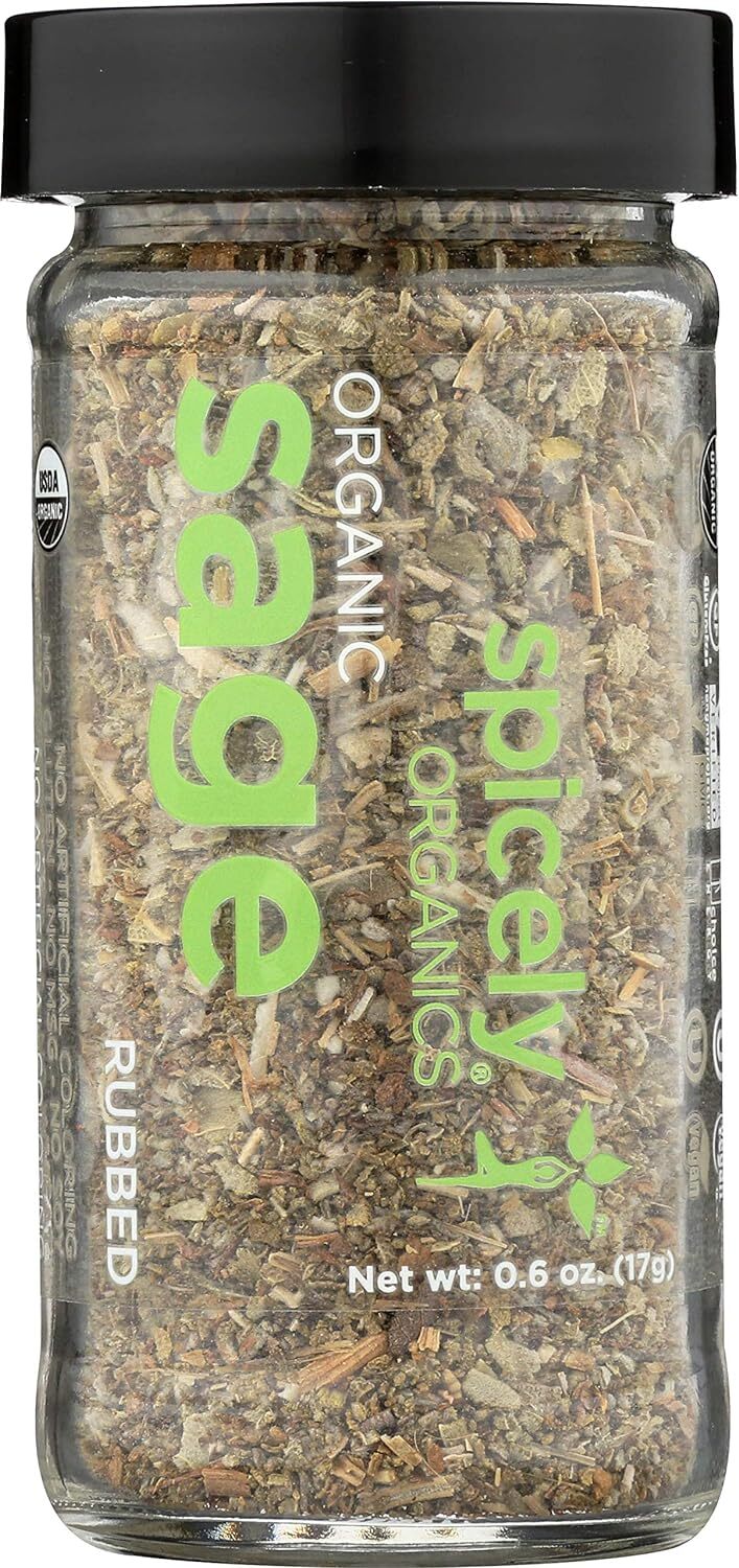 Spicely Organics Organic Sage 0.4 Oz