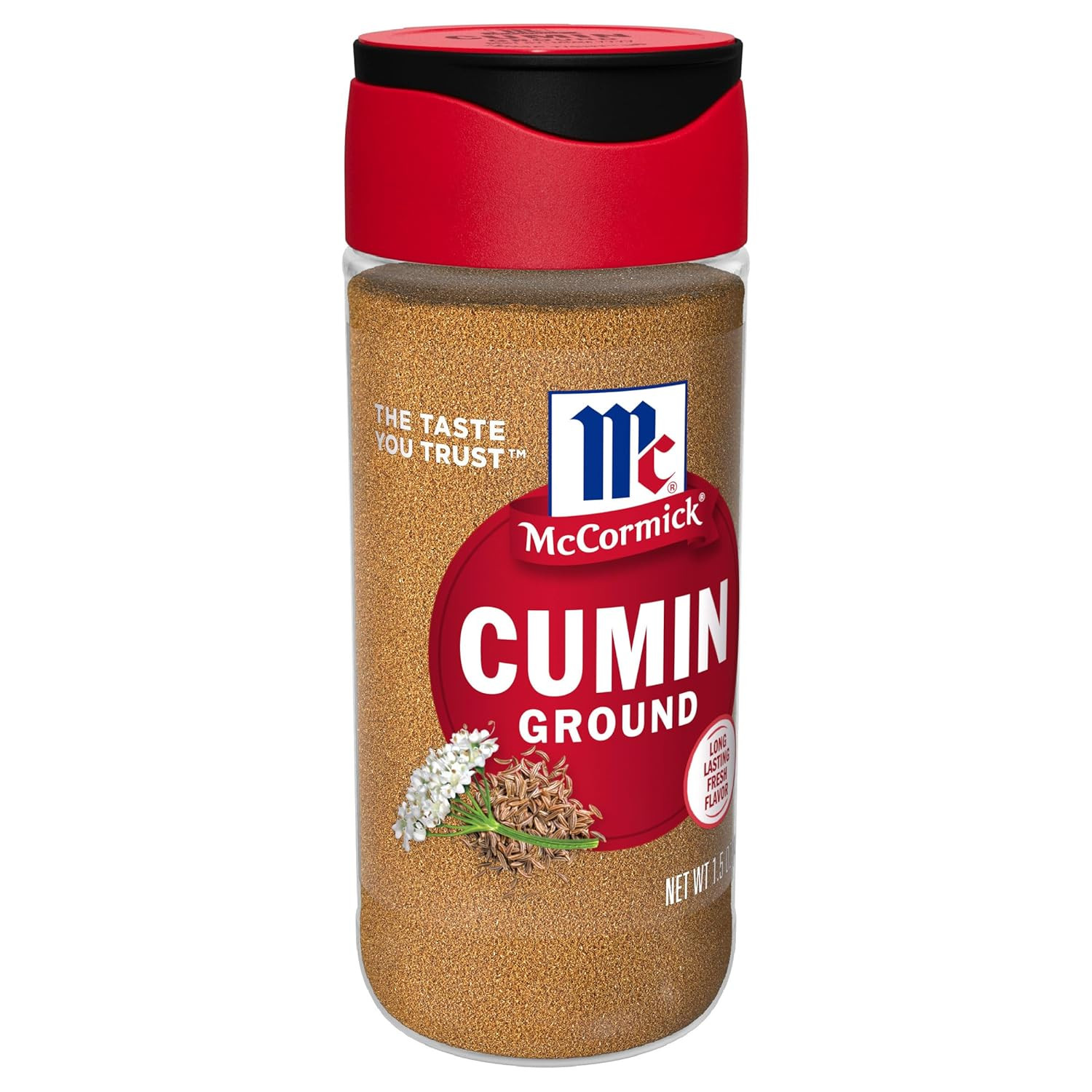 Mccormick Ground Cumin 1.5oz Earthy Spice for Chili, Curry & Latin Dishes