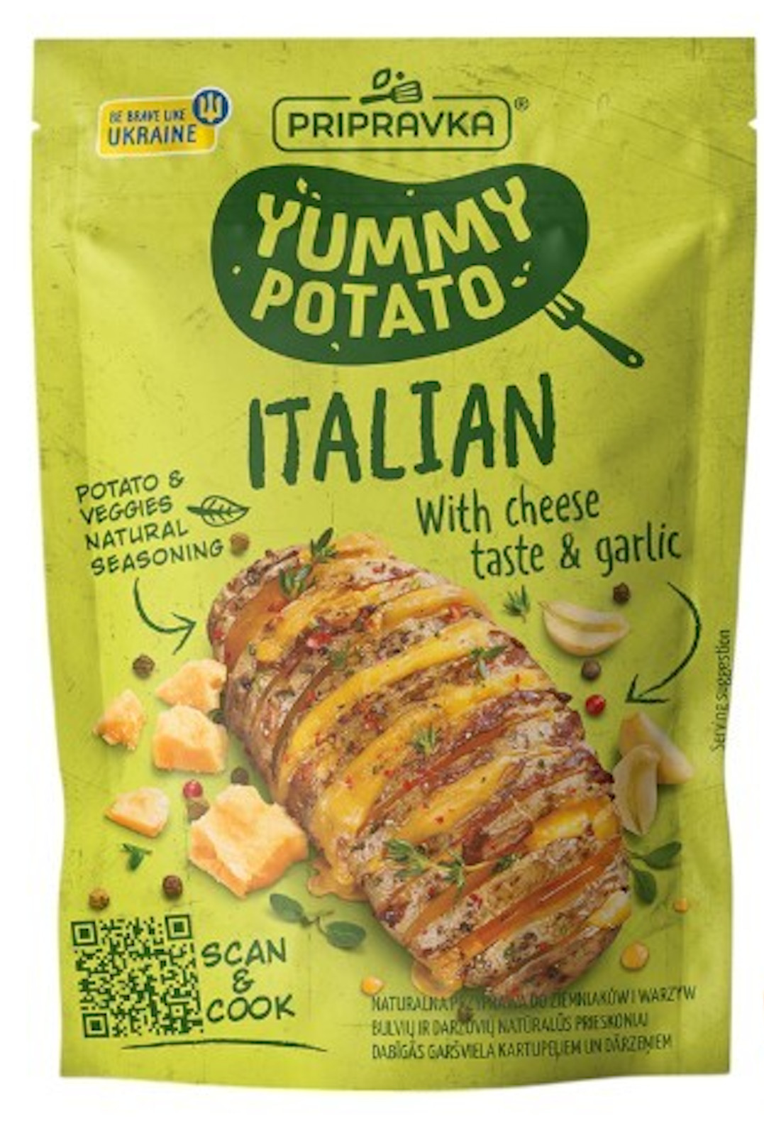 Ukrainian Owned™ Support Ukraine – Yummy Potato Natural Italian Seasoning 25g