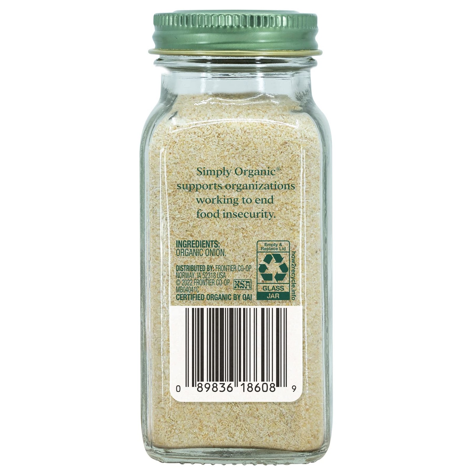Simply Organic White Onion Powder, Certified | 3 3 Ounce (Pack of 1)