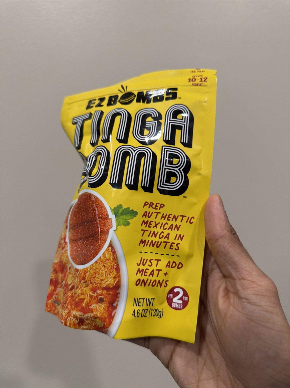 Tinga Bomb Seasoning, 2-Pack – Smoky Chipotle Sauce for Tacos Mexican Cuisine