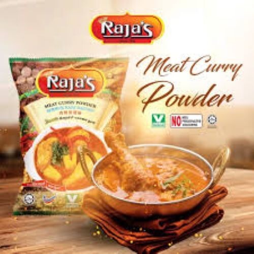 Raja’s Meat Curry Powder – 1 Pack (250 g) – The authentic taste of South Indian
