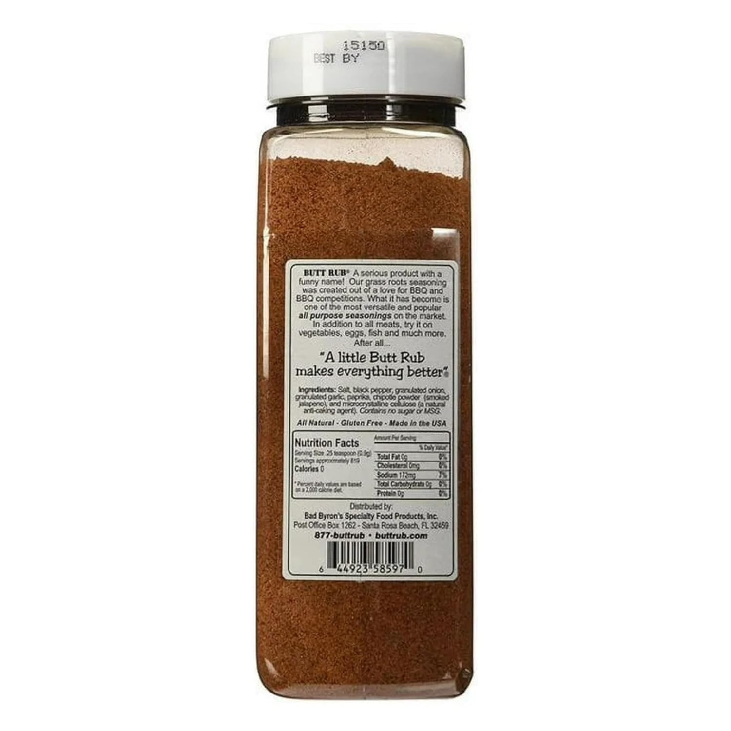 Bad Byron’S Barbecue Rub, 26 Ounce | All-Purpose Dry Rub for Pork, Chicken, B…