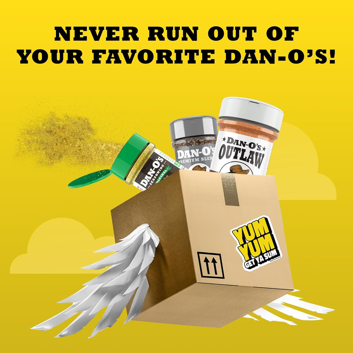 Dan-O’S Outlaws Butter Steak Seasoning, 6.9 Oz Bottle, All Purpose Seasoning for