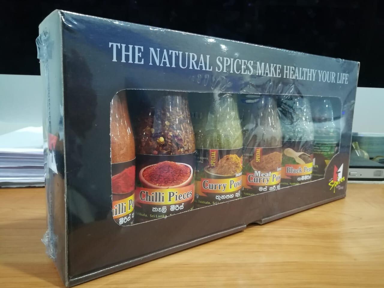 Spices Gift Pack Ceylon Organic Srilanka Teste High Quality Curry Powder Kitchen