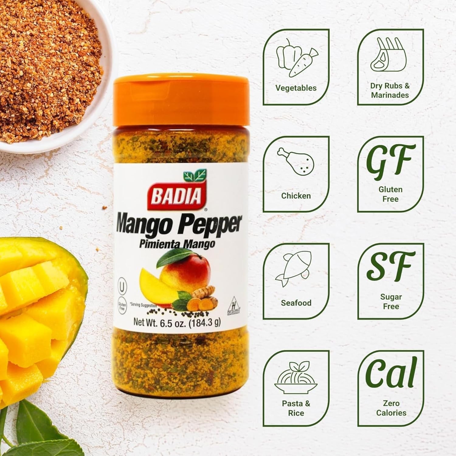 Gluten-Free Mango Pepper Seasoning, 6.5 oz – A Flavorful Culinary Adventure