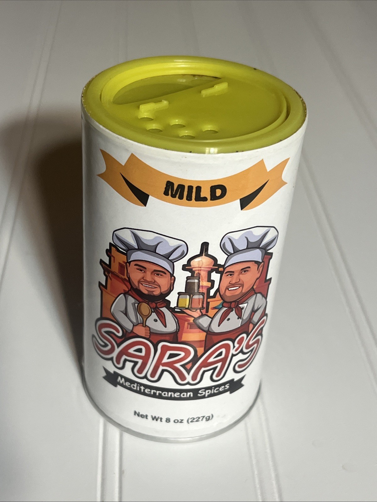 Mediterranean Spice Mild Sara’s 8oz New Best By 3/7/2026 NEW