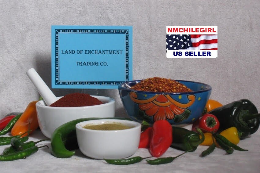 NEW MEXICO PURE ANCHO CHILE POWDER 8 OZ. Fresh! USA SELLER Free Shipping!