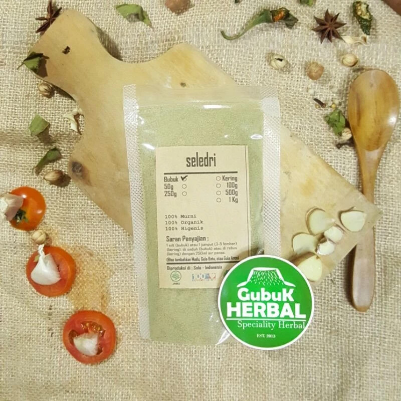 Seledri Powder Natural Organic Herb Spices Fresh Pure Hygienic Premium