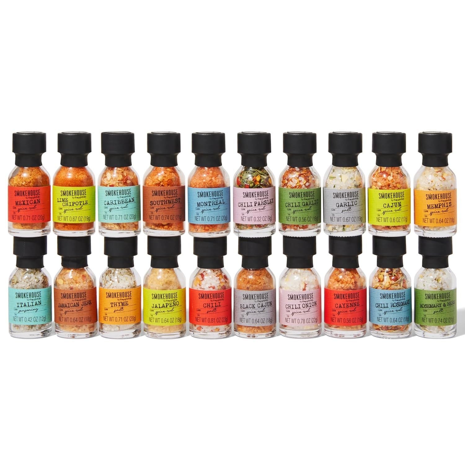 Ultimate Grilling Spice Set 20 Pk BBQ Seasoning Holiday Gift Chili Garlic Cajun