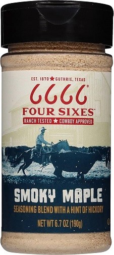 Four Sixes Smoky Maple Seasoning