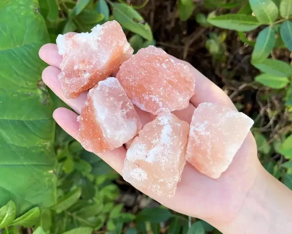 Himalayan Pink Salt Chunks Raw 1″-3.5″ Natural Rock for Culinary Spa Decor
