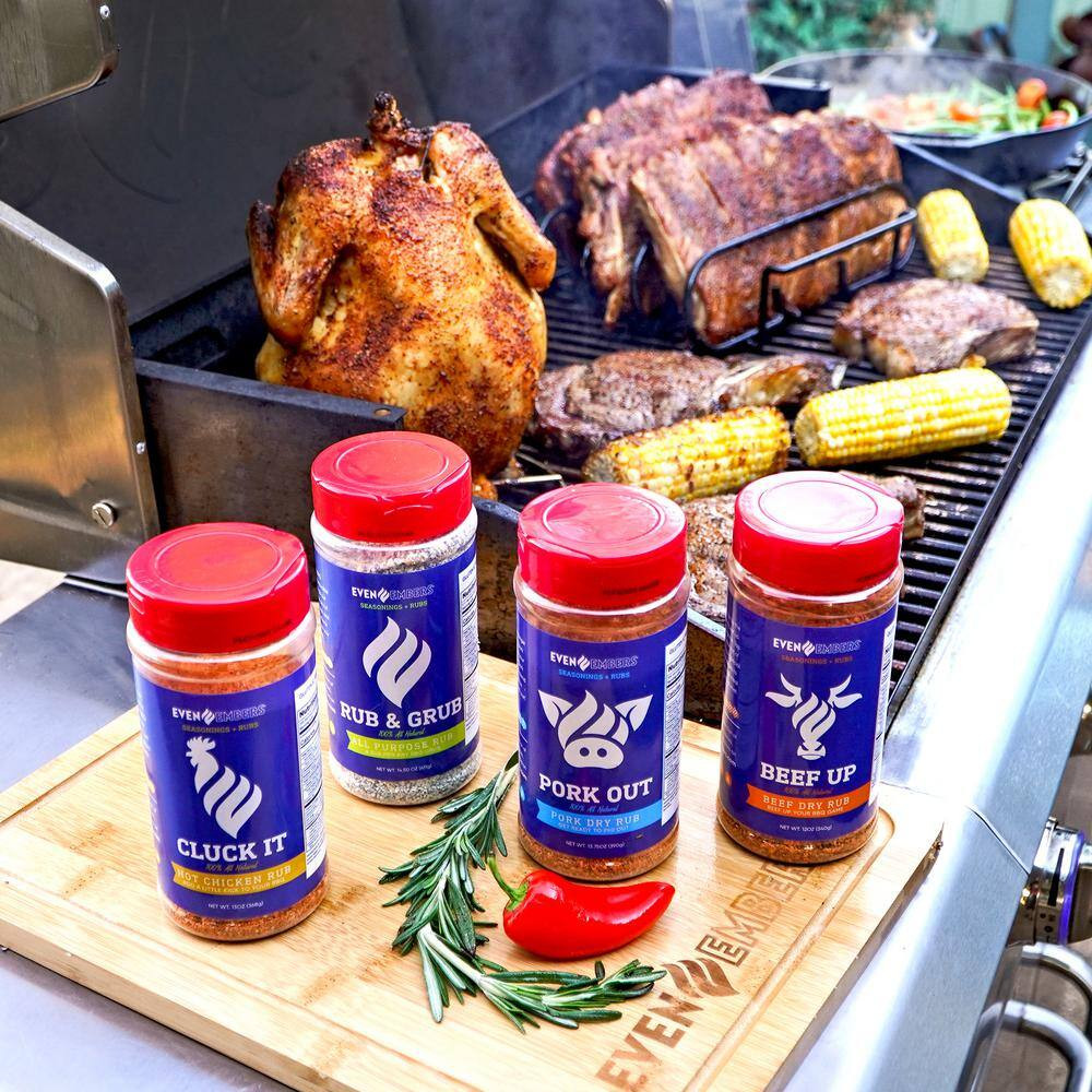 Beef Dry Rub Seasoning 12oz BBQ Spice Blend Gluten Free Natural Grill Steak Meat