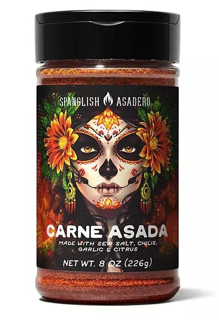 Spanglish Asadero Carne Asada Seasoning – Made with Serrano Chili, Garlic &